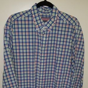 Vineyard Vine Whale Shirt Large